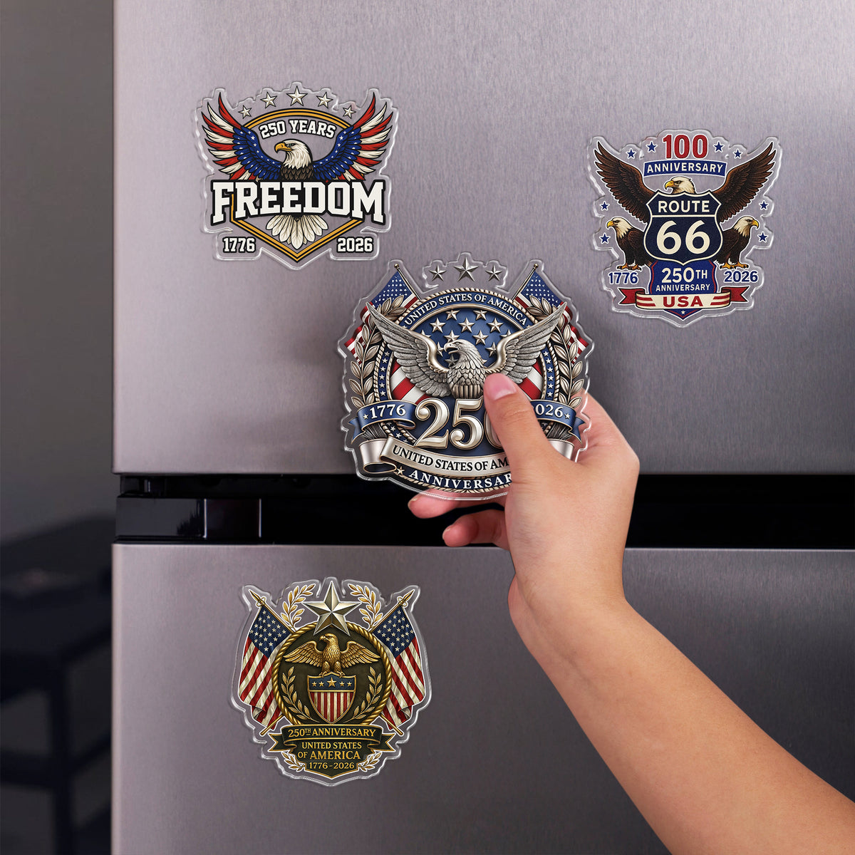 250th Anniversary United States Of America Acrylic Magnet HA75 920418