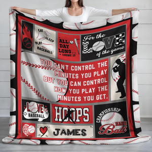 Personalized Name Basketball For The Sport-Loving Blanket LM32 895685