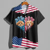 Custom Dog Photo 4th July Hawaii Shirt TH10 892665