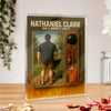 Grilling Master Dad Grandpa Man Realistic Figure Style Acrylic Block Plaque Personalized Gift For Father's Day HO82 893812