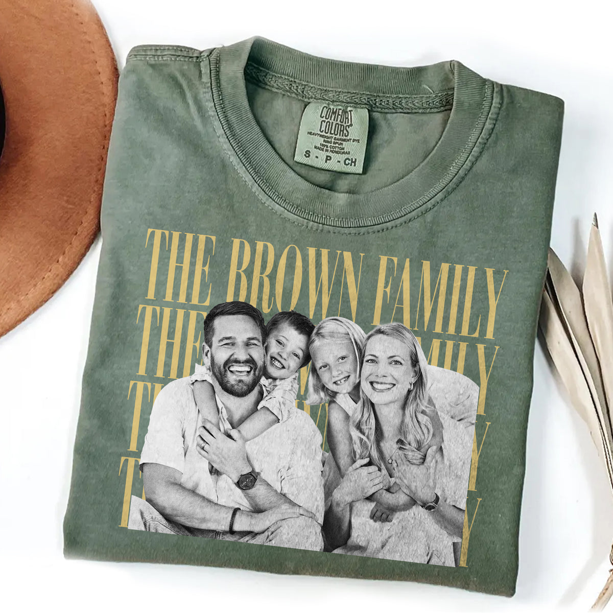 Custom Family Photo Comfort Shirt Family Celebration Gift TH10 170073