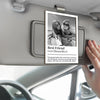 Custom Best Friend Photo 2 Layered Car Visor Clip Gift For Bestie LM32 895503