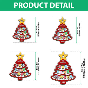 Personalized Family Tree Ornament 2025 Gift For Large Family With Pets HO82 894668