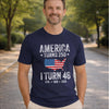 Custom America Turns 250 I Turn Shirt, Matching Usa 250th Anniversary Birthday Tee CH07 911738