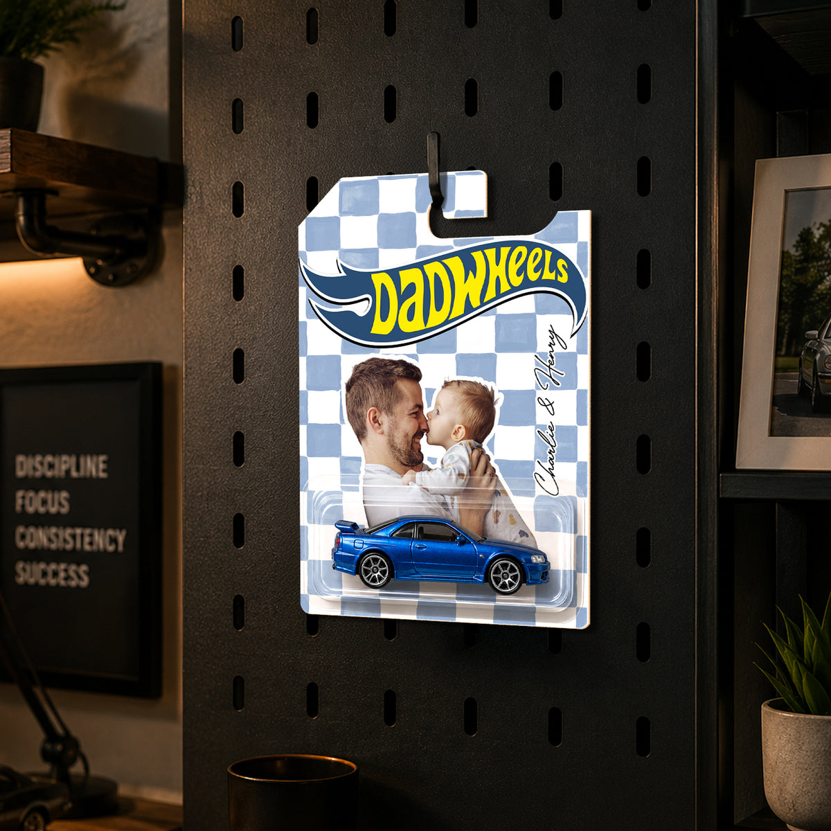 Custom Photo Best Dad Ever Vintage Wheels – Personalized Gift for Dad HO82 902704