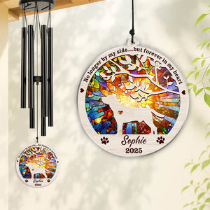 Personalized Until We Meet Again At The Rainbow Bridge Dog Memorial Acrylic Wind Chimes TH10 894205