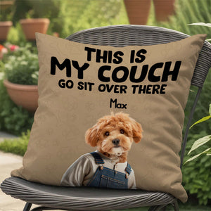 This Is Our Couch Personalized Pillow Gift For Dog And Cat Lovers CH07 896338