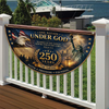 Personalized One Nation Under God 250th Anniversary  Non-Pleated Fan Flag LM32 669259