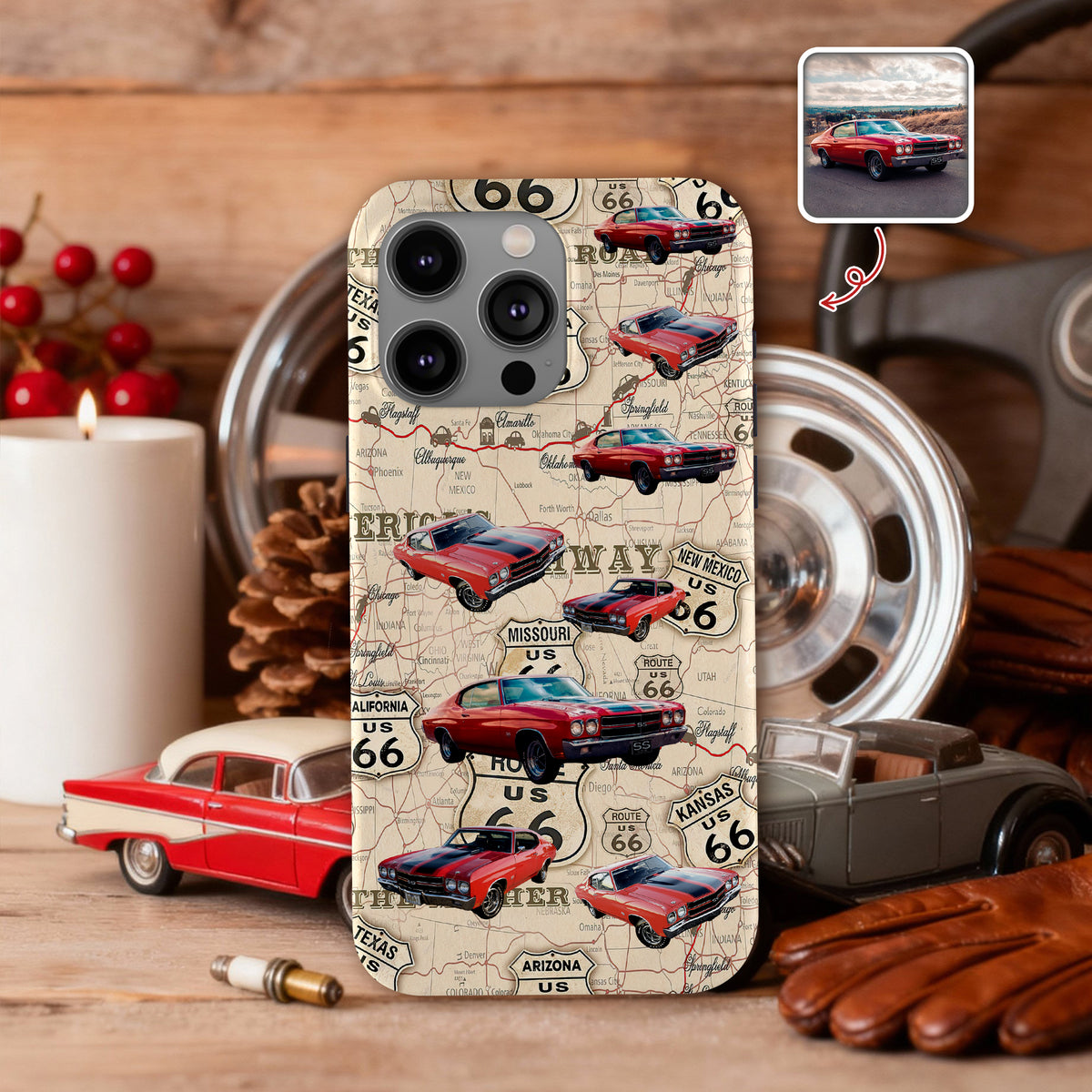 Custom Car Photo Phone Case For Car Lovers HA75 920232