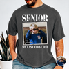 Custom Vintage Photo And Year Officially A Senior - My Last First Day Comfort Shirt CH07 180284