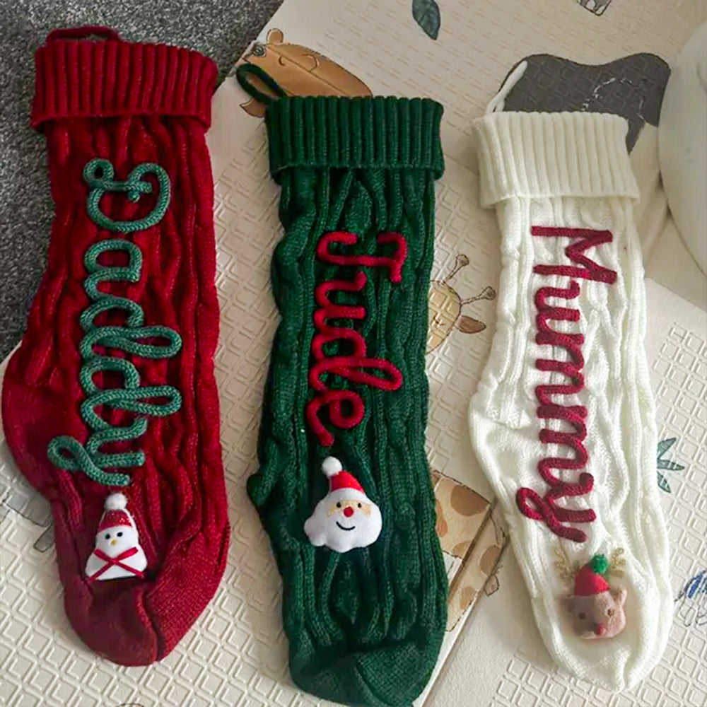 Custom Name Christmas Personalized Christmas Stocking Personalized Gift HO82 900438