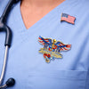 Personalized Name Registered Nurse Acrylic Pin HO82 901960