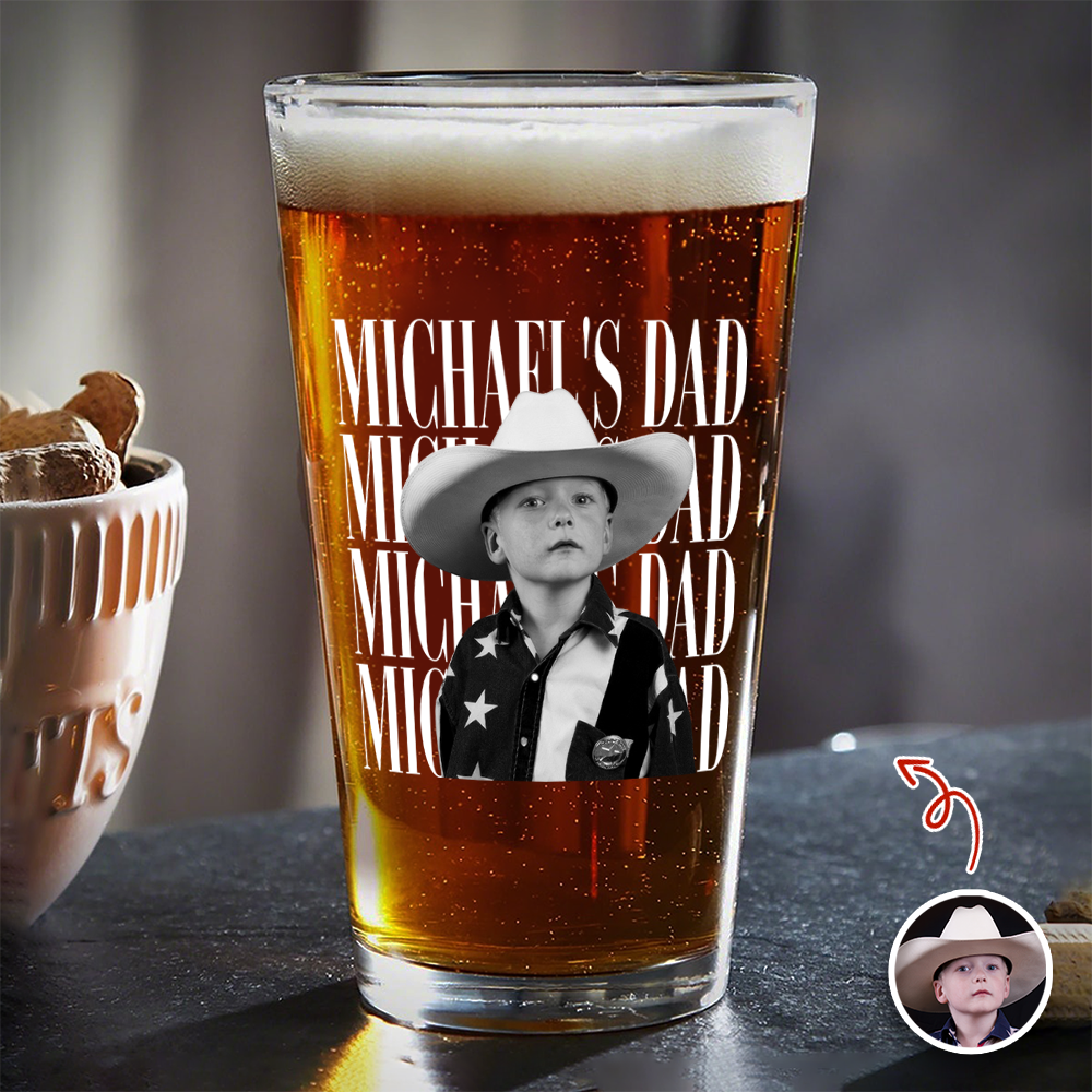 Personalized Vintage Photo Dad Gift For Father's Day TH10 170079