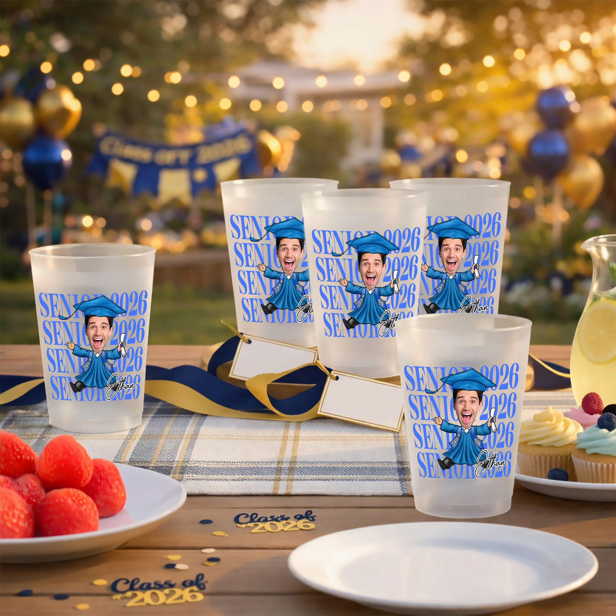 Custom Senior 2026 Photo Graduation Cups Graduation Gift HA75 921212