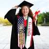 Custom Country Flag Class of 2026 Graduation Stoles HA75 898890