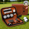 Custom Photo Best Dad By Par Sketch Line Art Golf Set - Personalized Gift For Dad TH10 169821