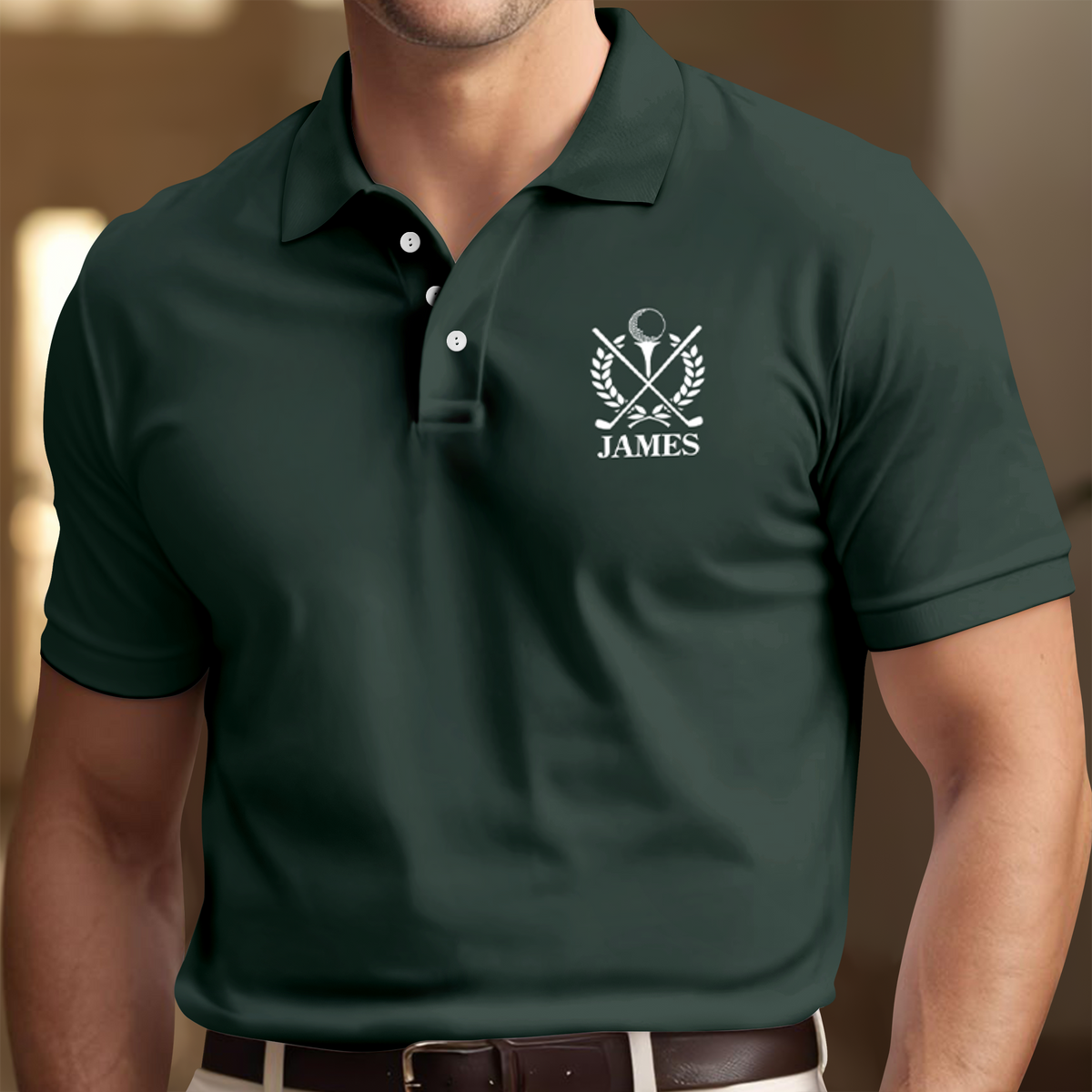 Personalized Golf Ball Polo Shirt Gift For Golfer, Golf Lovers HA75 898574