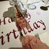 Custom Funny Face Happy 30th Birthday Cocktail Drink Stirrers Party Decoration LM32 899953