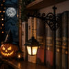 Halloween Ghost Metal Bookshelf Lantern Light Gift for Book Lovers, Reader Gift CH07 180212