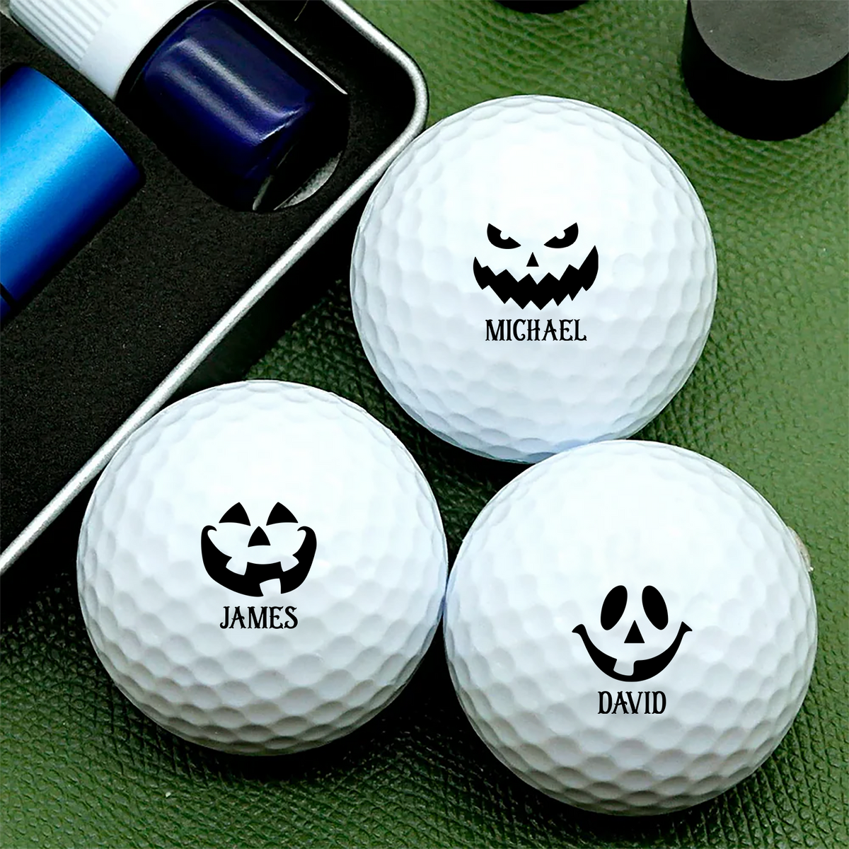 Personalized Funny Halloween Golf Ball Stamp HA75 922232