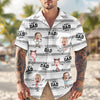 Custom Photo Best Dad Grandpa Ever - Personalized  Hawaiian Shirt LM32 893623
