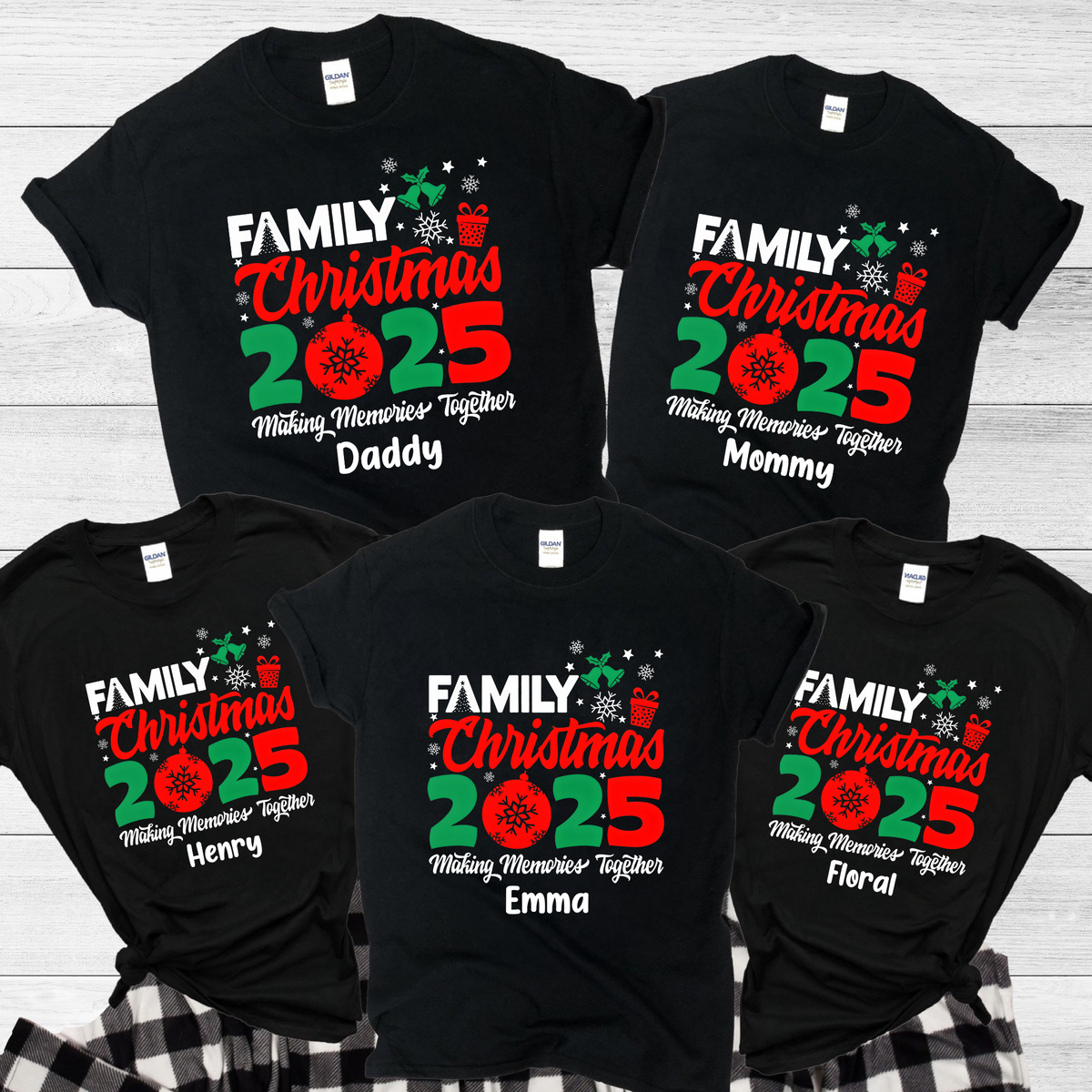 Family Christmas - Personalized Shirt Gift For Family HO82 900038