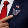 Eagle USA 250th Anniversary 1776-2026 Semiquincentennial Patriotic Acrylic Pin HO82 901802