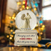 Dancing Couple Snow Globe - Personalized Acrylic Ornament CH07 899510