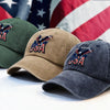 Faith, Family & Freedom 250 Years of America Washed Denim Baseball Cap LM32 897353