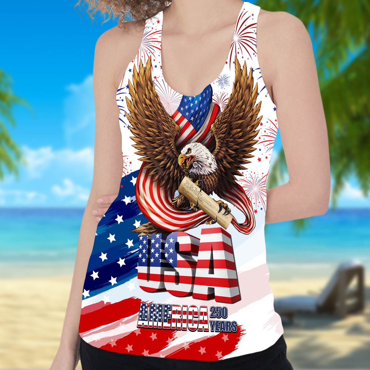 USA 250 Years 1776 - 2026 Tanktop TH10 169237