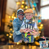 Custom Photo A Man Addicted To Fishing Acrylic Ornament Gift For Fishing Lovers HO82 894742