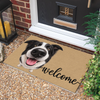 Custom Funny Pet Face Welcome Home Doormat - Personalized Gift For Pet Lovers CH07 911938