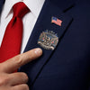 USA 250th Anniversary, 1776-2026 America Emblem Semiquincentennial Acrylic Pin HA75 920944