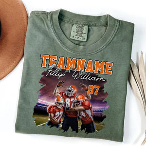 Custom Photo Bootleg Rap Tee Football Comfort Shirt CH07 899458