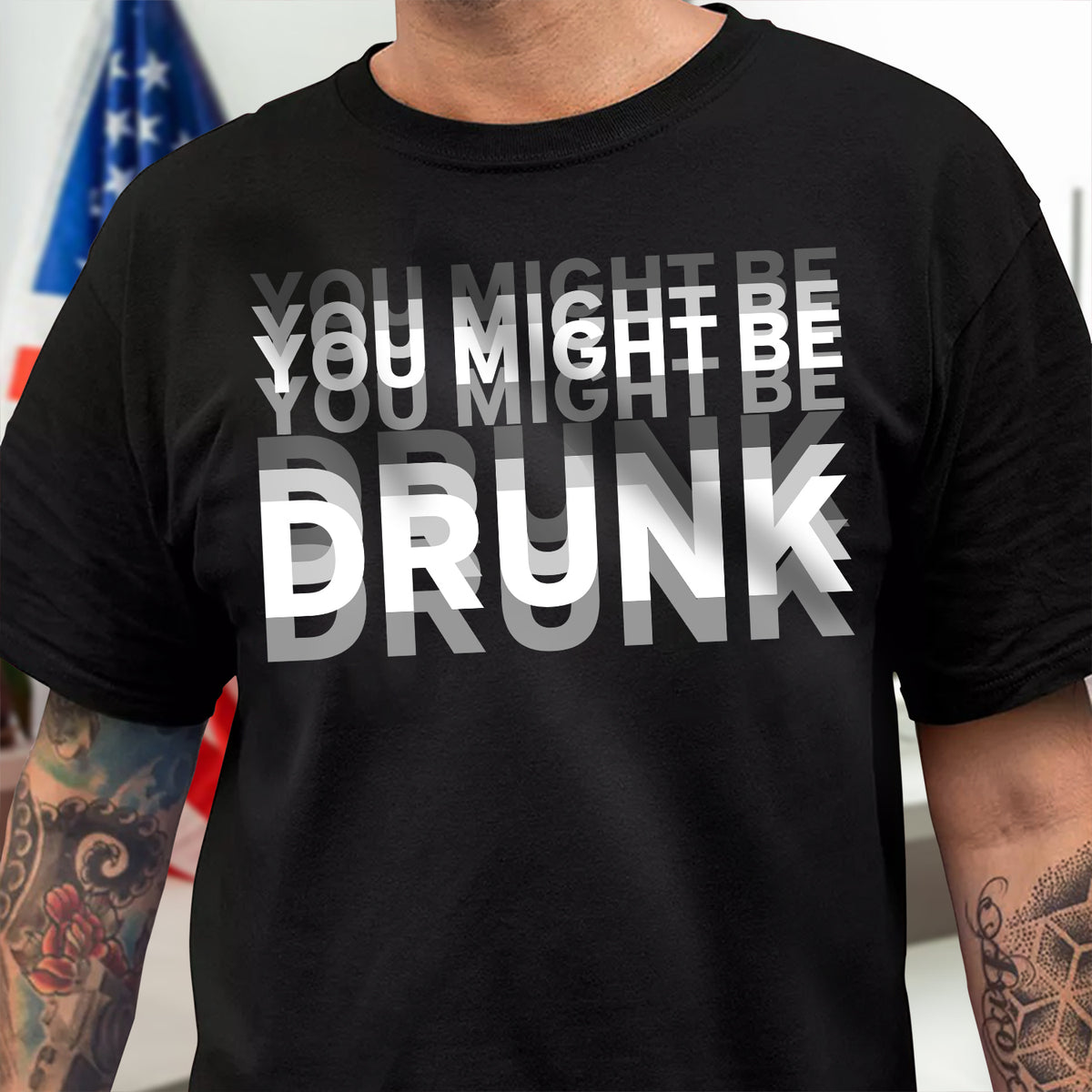 You Might Be Drunk Funny Dark Shirt CH07 180370