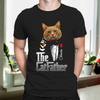 Custom Photo The Catfather Gentlemen Cat Shirt Personalized Gift For Dad HO82 893846