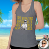 Personalized Vintage Photo Best Dad Mom Ever Tanktop CH07 911704