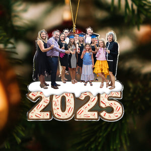 Custom Photo All We Need Is Us Family Acrylic Ornament Gift For Mom, Dad, Brother, Sister, Kids HO82 900066