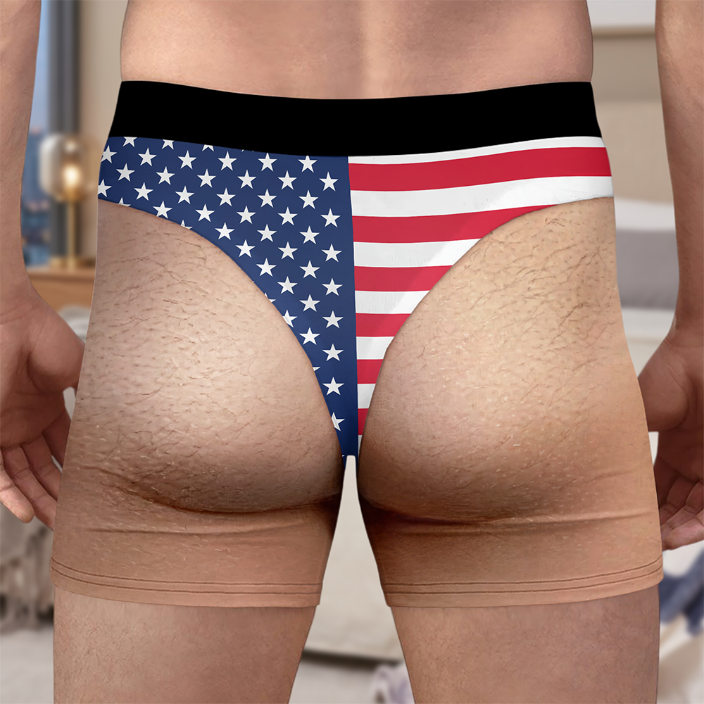 Personalized Funny Patriotic America Flag Freedom Boxers LM32 669545