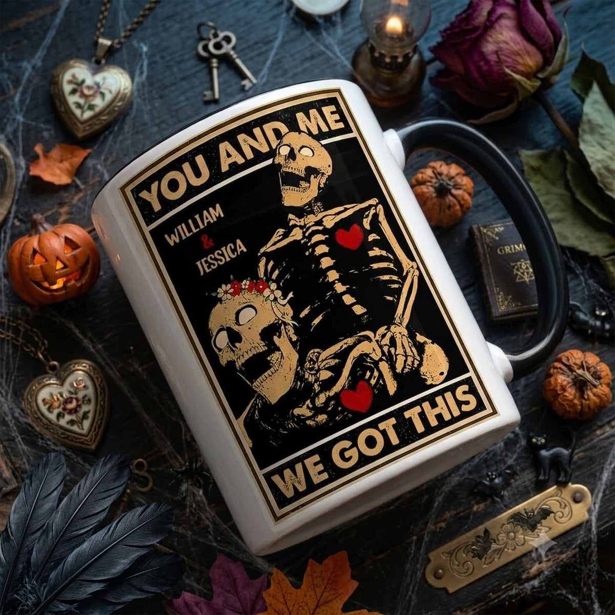 Personalized You And Me We Got This Couple Mug – Personalized Halloween Gift for Him, Her HO82 903522