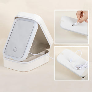 Personalized Sometimes You Forget You're Beautiful Lover's Flower Makeup Box With LED LM32 893299