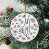 You Hold Hands Also Our Hearts Personalized 3D Inflated Effect Ceramic Ornament HA75 897818