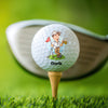 Custom Funny Face Best Dad Best Mom By Par Golf Ball HO82 900808