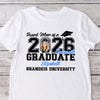 Custom Photo Proud Mom Dad - Family Of Senior Graduation Bright Shirt HA75 920474