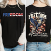 250 Years America Of Freedom Back & Front Dark Shirt TH10 169339
