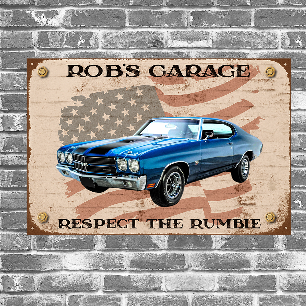 Custom Photo Car Metal Sign Gift For Car Lovers TH10 896701