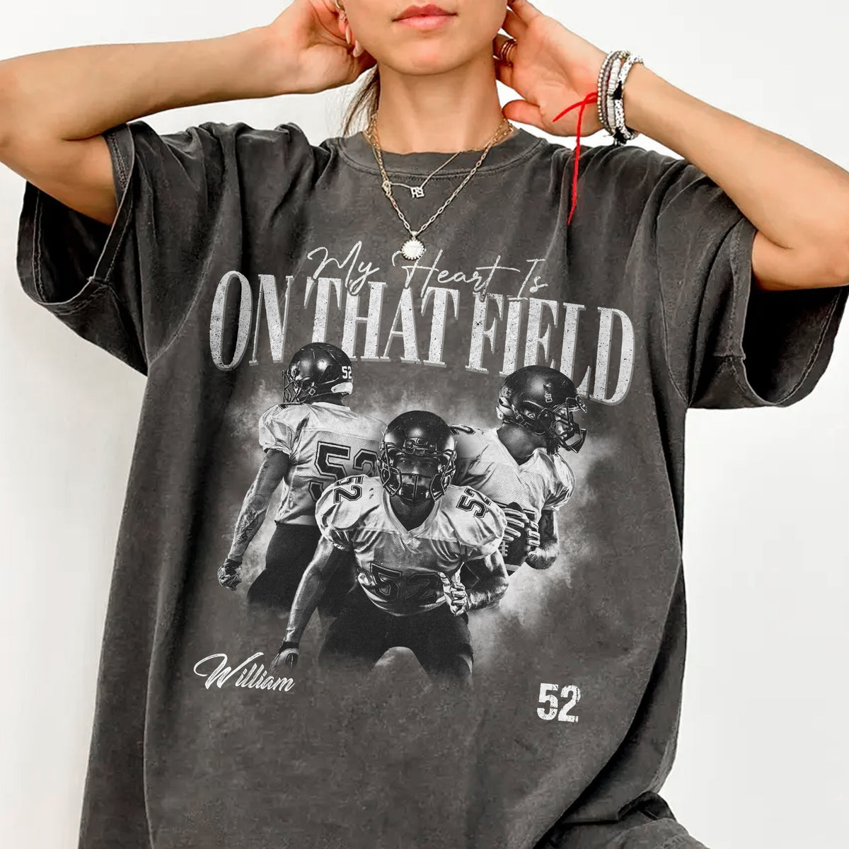 I'll Always Be Your Biggest Fan Retro Bootleg Comfort Color Shirt For Football Players, Football Mom Dad CH07 899452