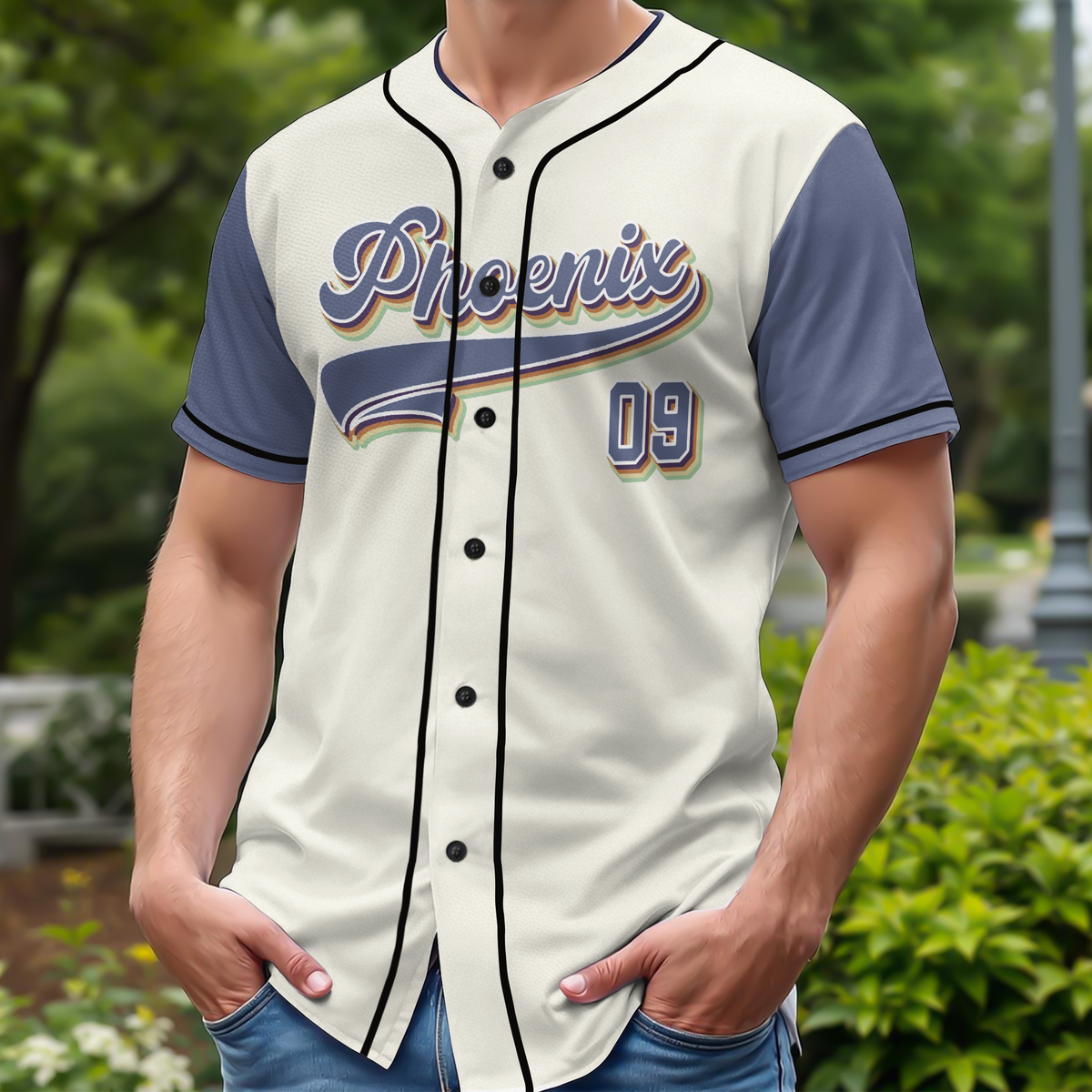 Personalized Vintage Team Name And Number Baseball Jersey TH10 892673