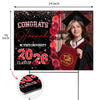 Custom Photo Rose Background Class Of 2026 Graduation Yard Sign HA75 920464