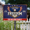 250 Years of Freedom America 1776–2026 Anniversary Metal Sign HA75 920124